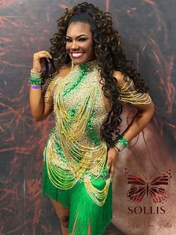 Cria da comunidade, Lorena Garcia é coroada rainha de bateria da Cubango neste sábado em Niterói