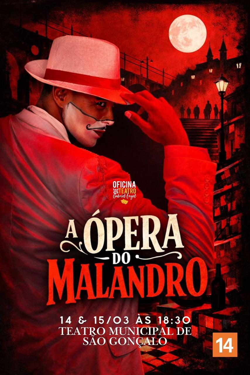 Clássico musical Ópera do Malandro ganha nova encenação pela Oficina de Teatro Gabriel Engel em São Gonçalo