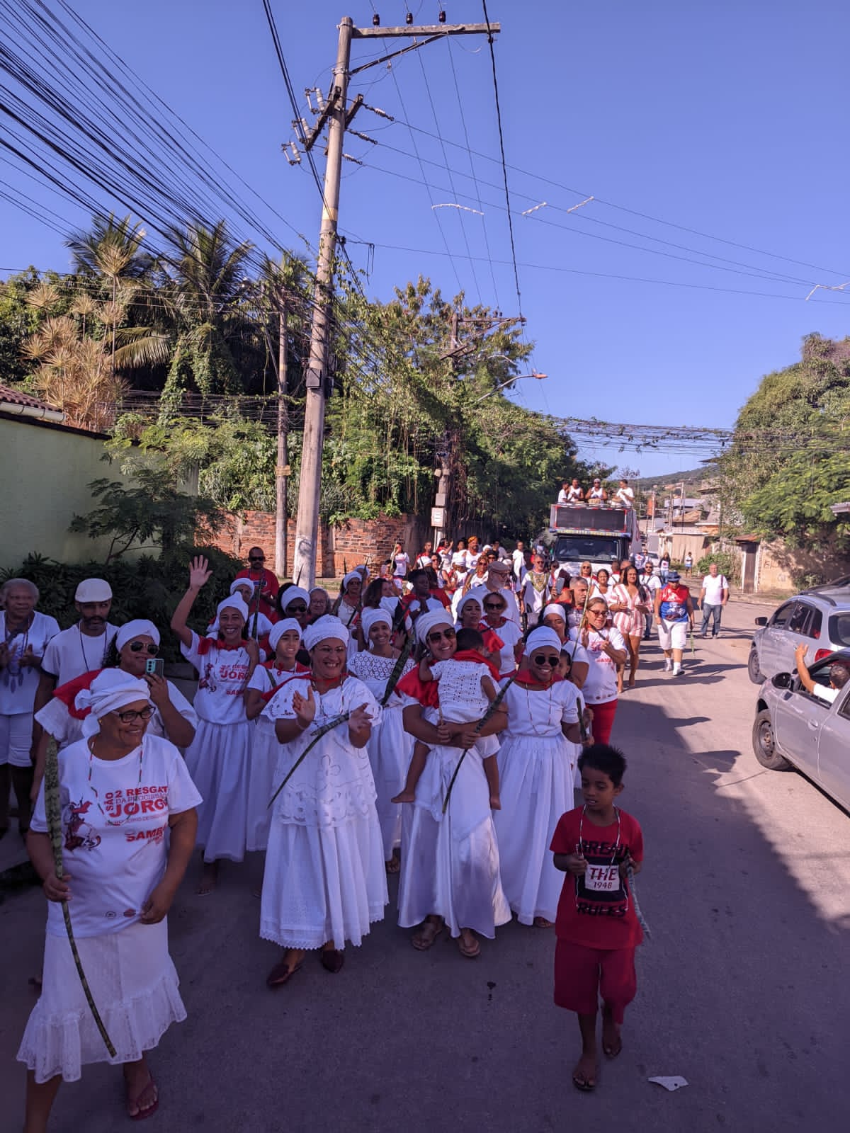 Tenda Espírita de Caridade João de Benguela promoverá procissão de São Jorge no bairro do Rocha em São Gonçalo